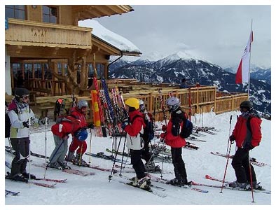 foto z lyžařského výcviku